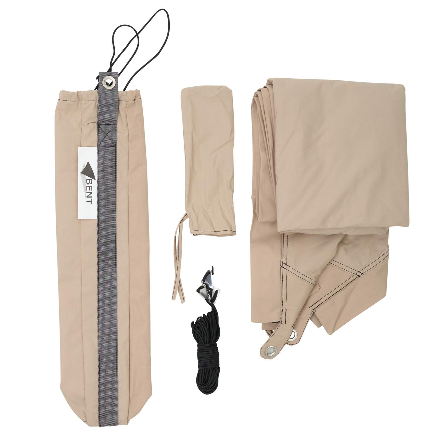 VERBINDBARES SONNENSEGEL TC-ZIP-PROTECT CANVAS SINGLE - Tarp