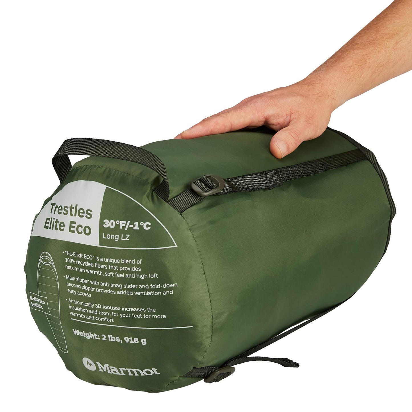 Marmot TRESTLES ELITE ECO 30 LONG Herren - Kunstfaserschlafsack