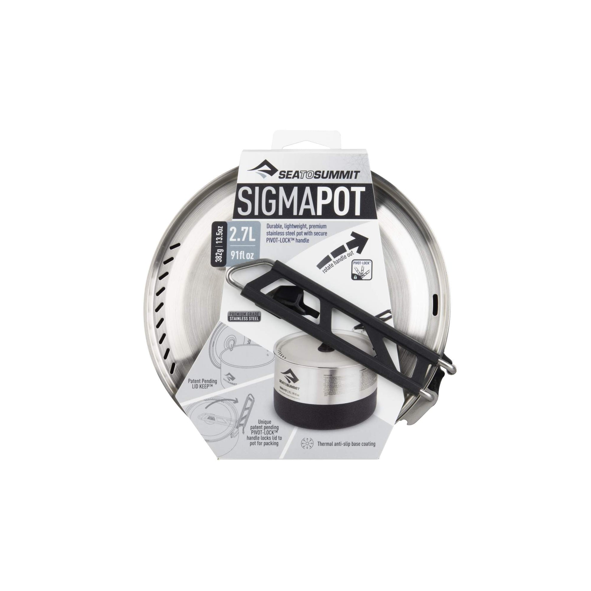 Sea To Summit SIGMA POT 2.7 LITER - Campinggeschirr