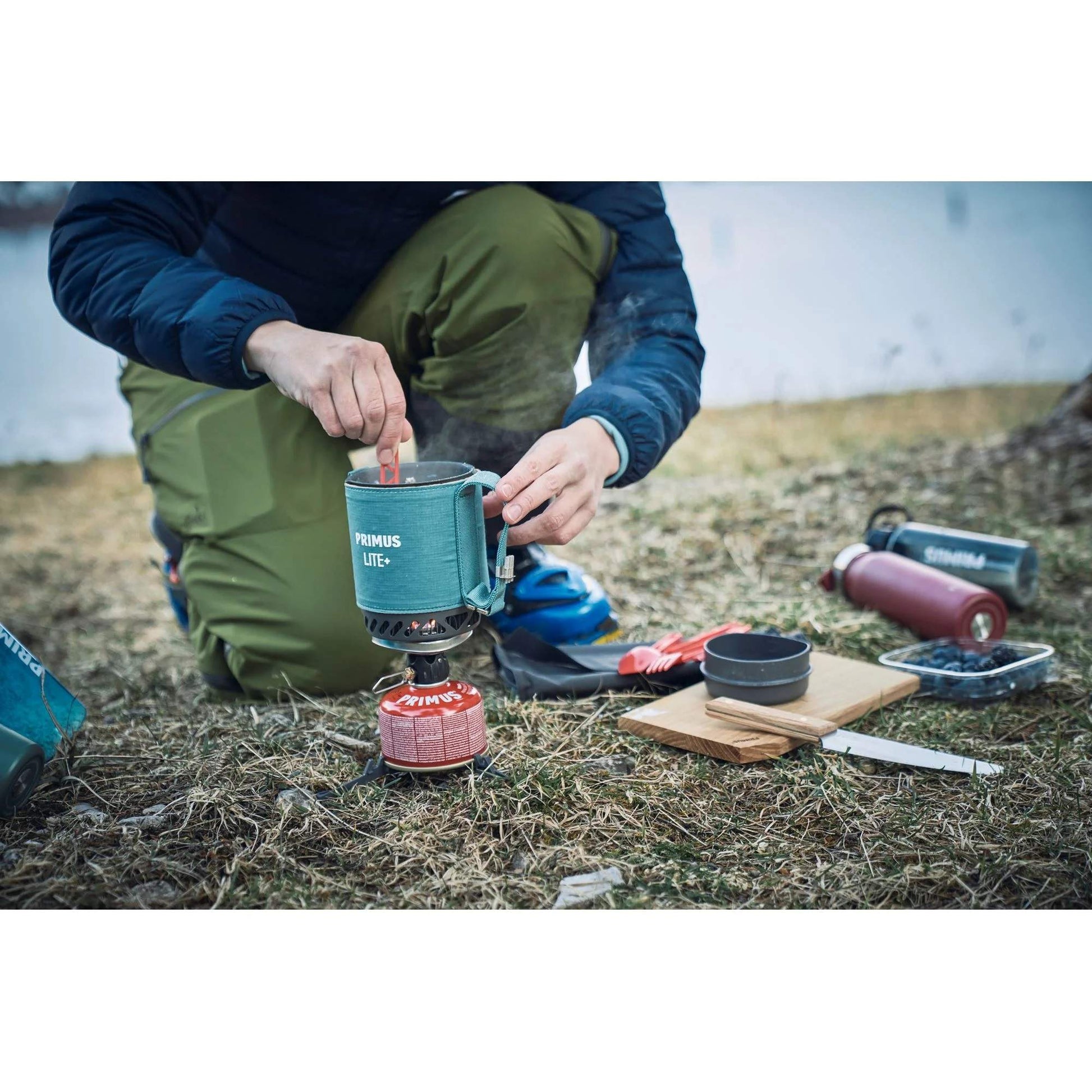 Primus LITE PLUS STOVE SYSTEM GREEN - Gaskocher