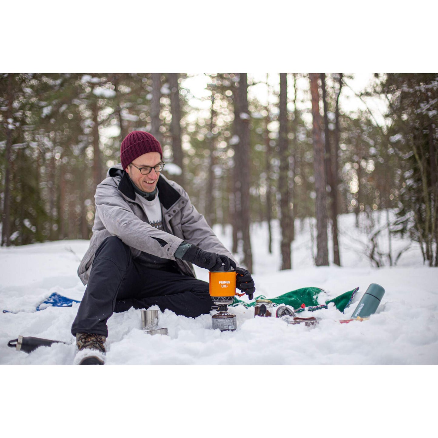 Primus LITE PLUS STOVE SYSTEM ORANGE - Gaskocher