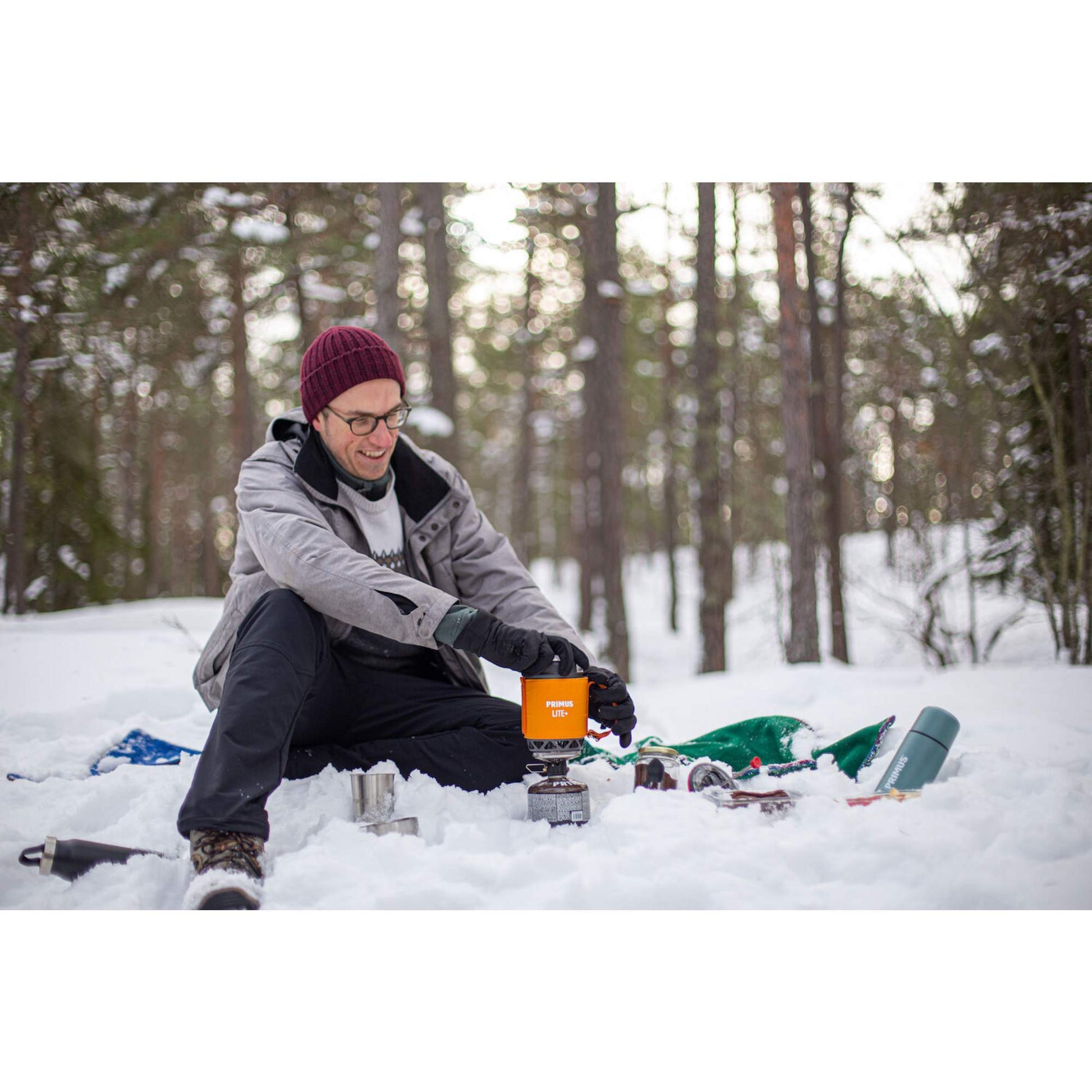 Primus LITE PLUS STOVE SYSTEM ORANGE - Gaskocher
