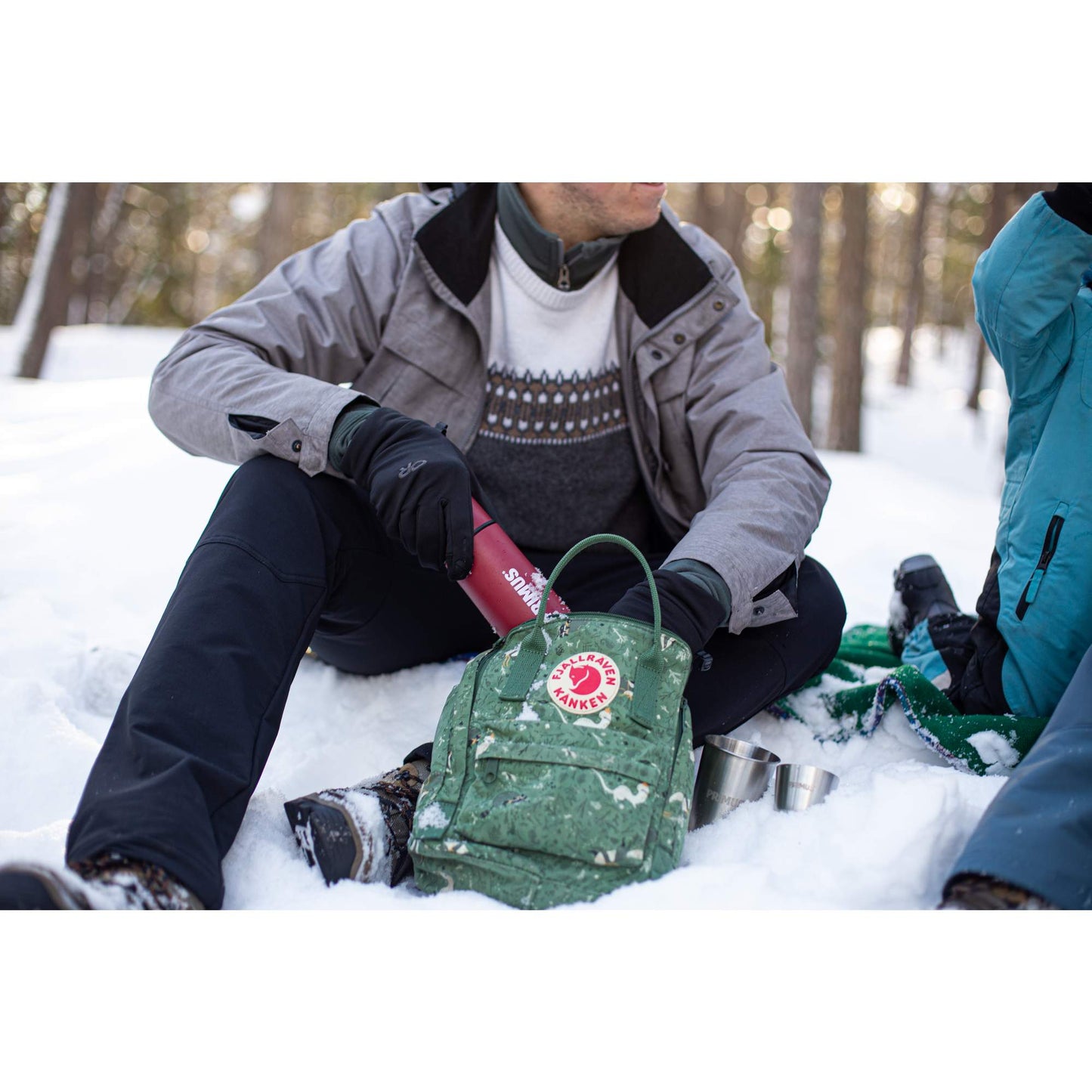 Primus VACUUM BOTTLE 0.35 L OX RED - Thermokanne