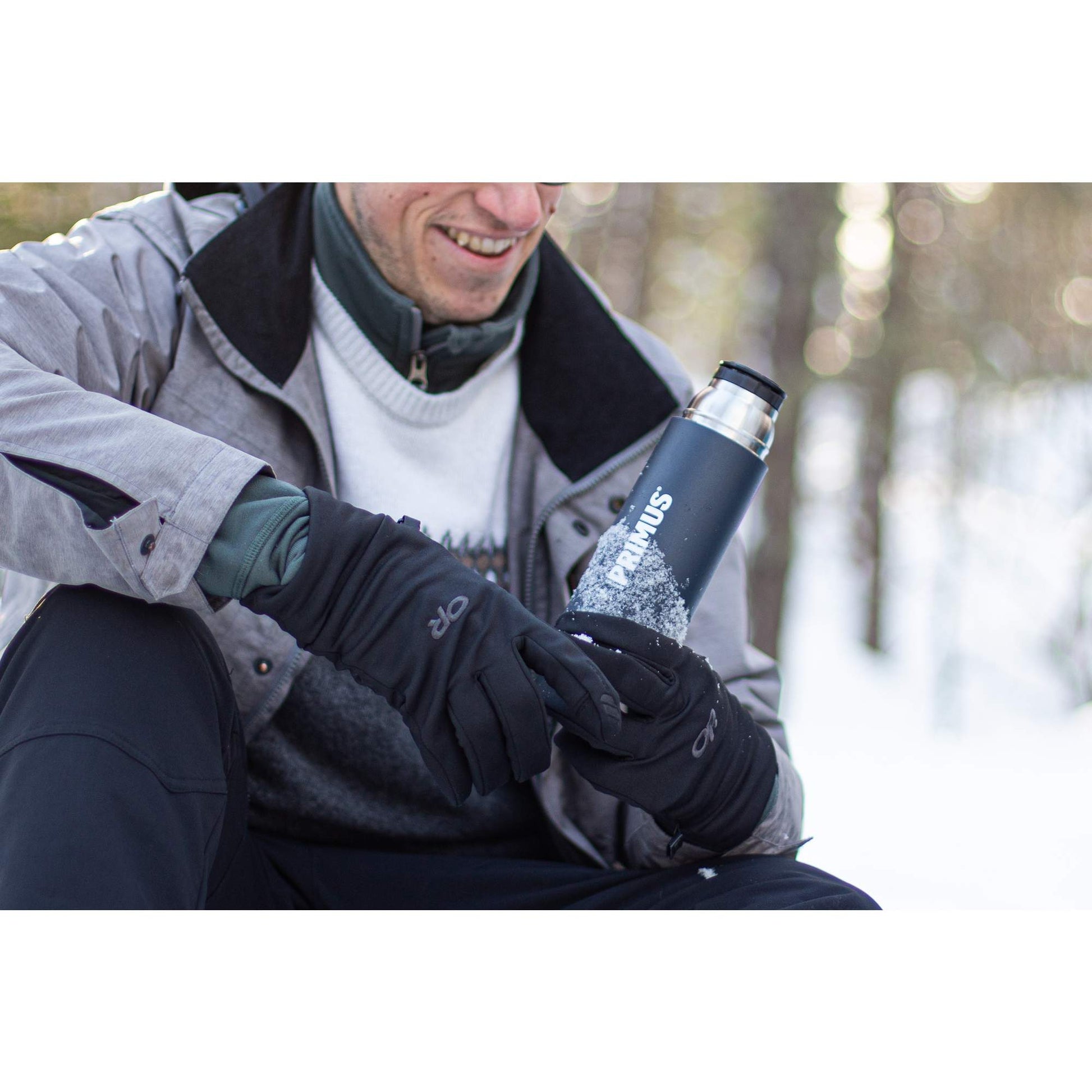 Primus VACUUM BOTTLE 0.35 L NAVY - Thermokanne