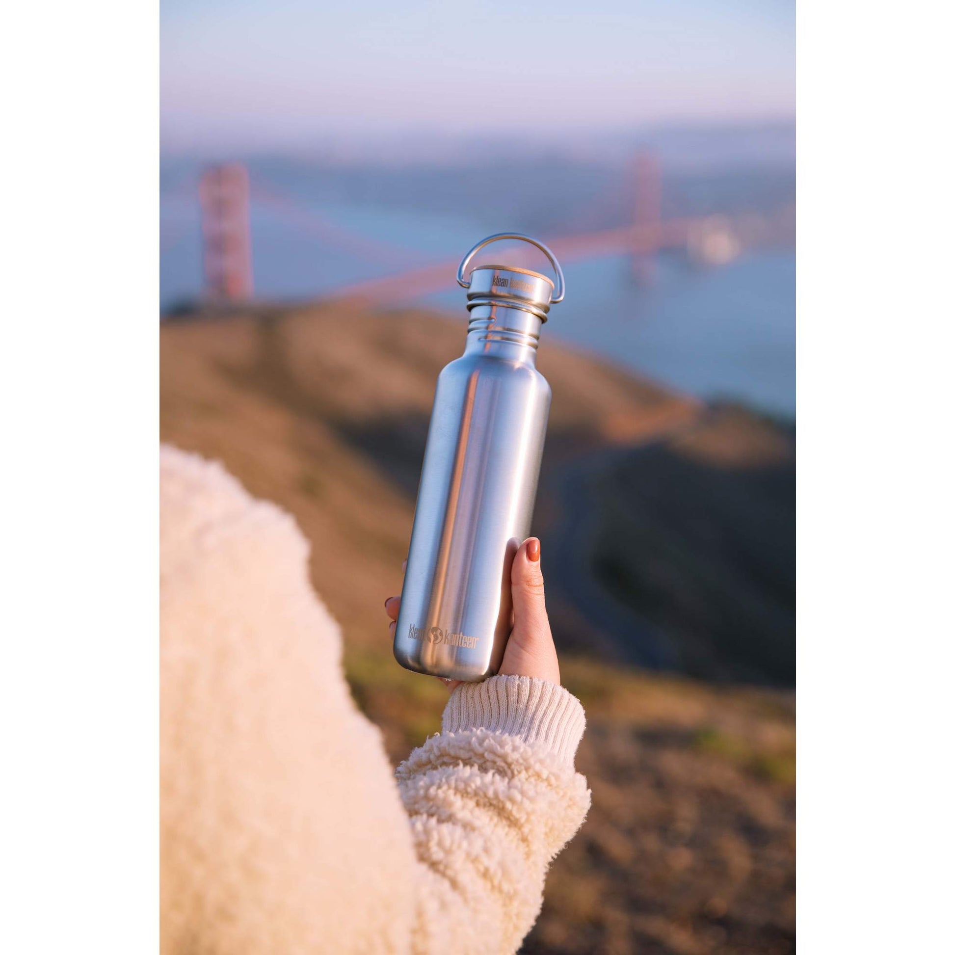 Klean Kanteen KANTEEN REFLECT (MIT BAMBOO CAP) - Trinkflasche