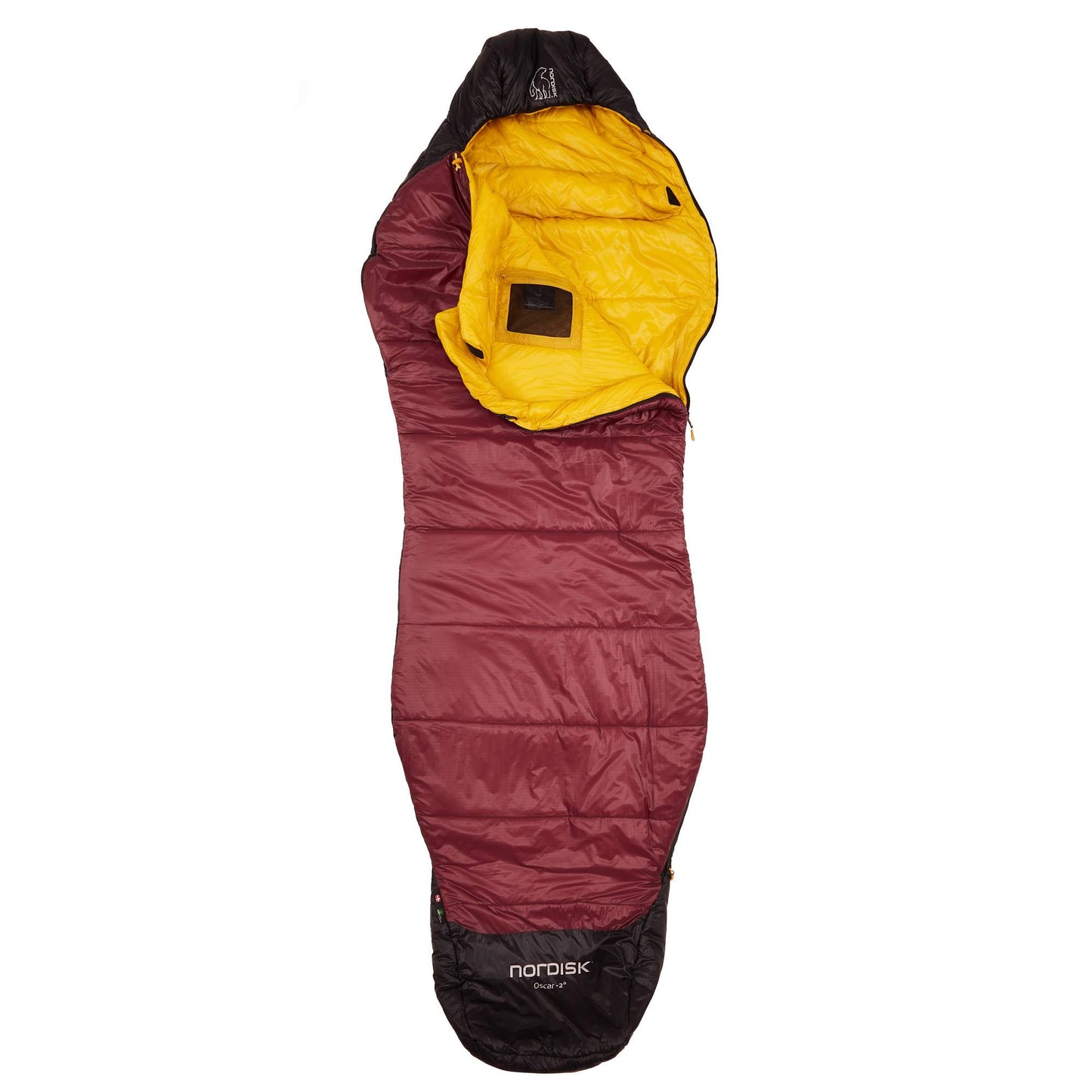 Nordisk OSCAR -2 CURVE - Kunstfaserschlafsack