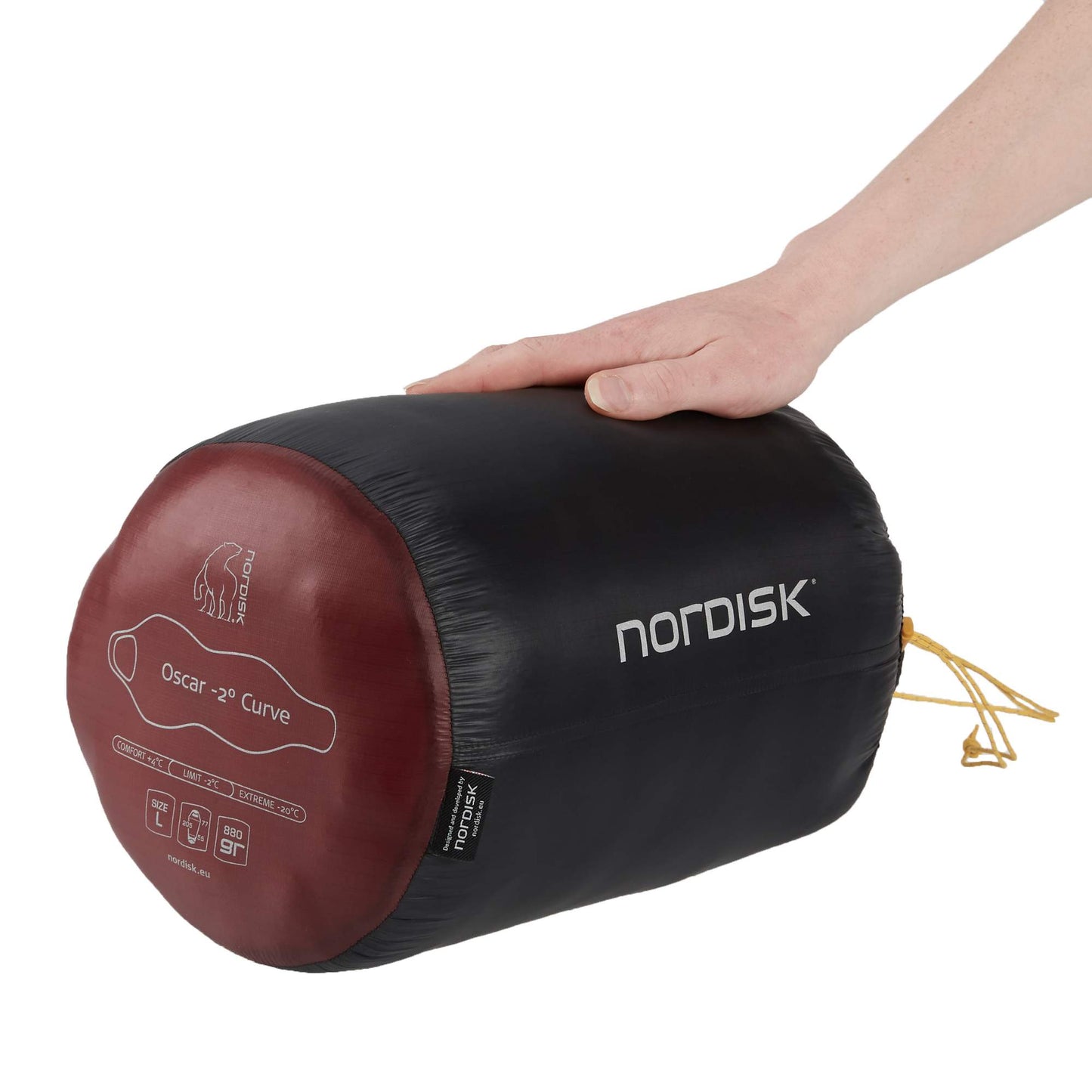 Nordisk OSCAR -2 CURVE - Kunstfaserschlafsack