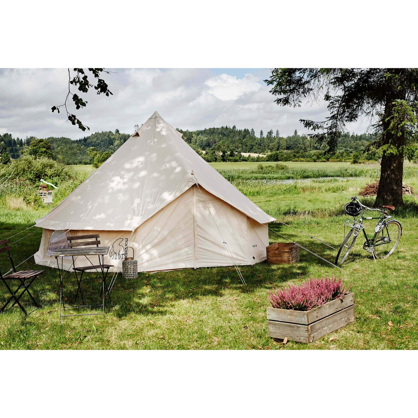Nordisk ASGARD 12.6 BASIC COTTON TENT - Gruppenzelt