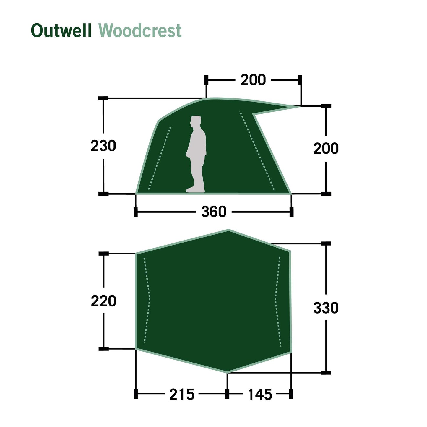 Outwell WOODCREST - Busvorzelt
