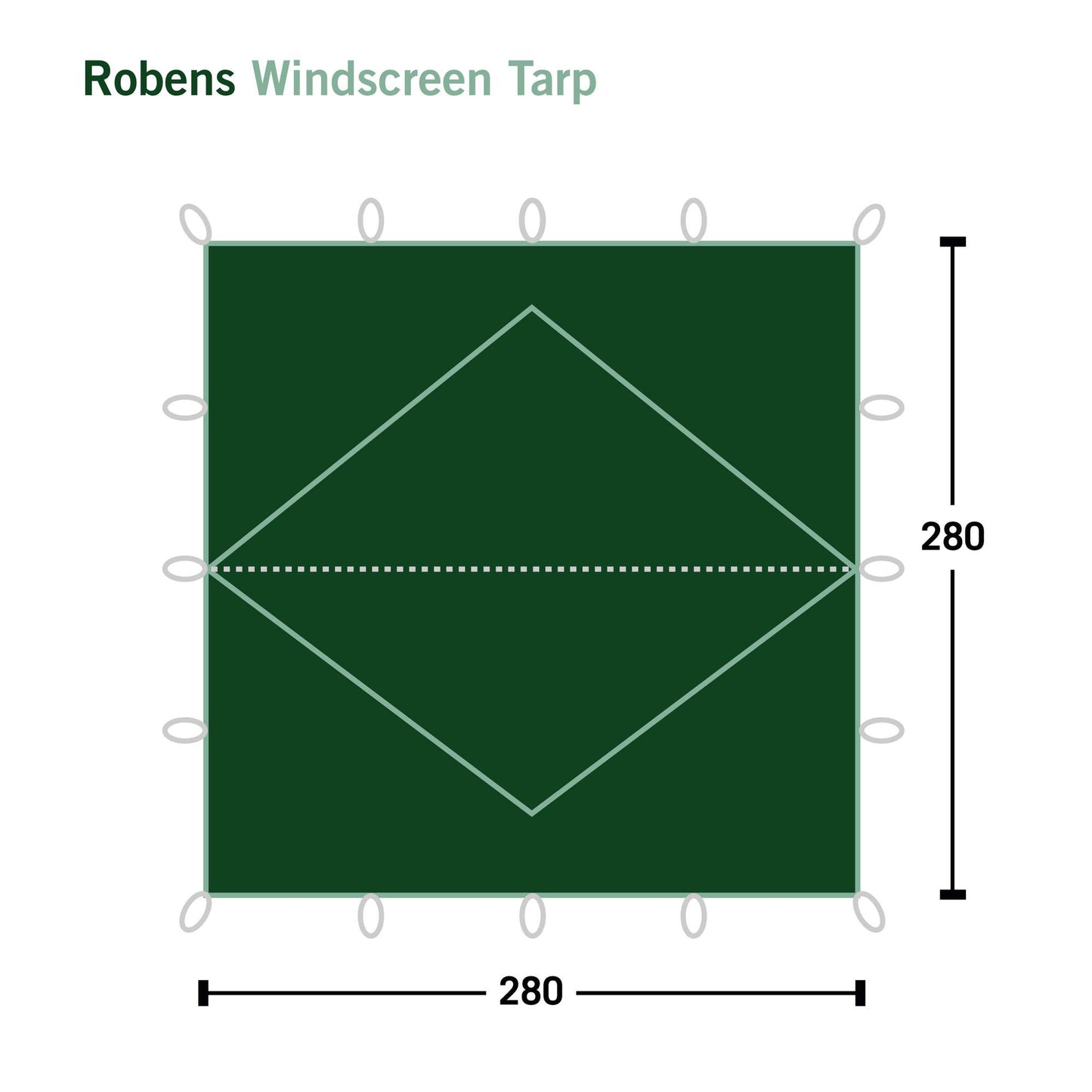 Robens WINDSCREEN TARP - Tarp