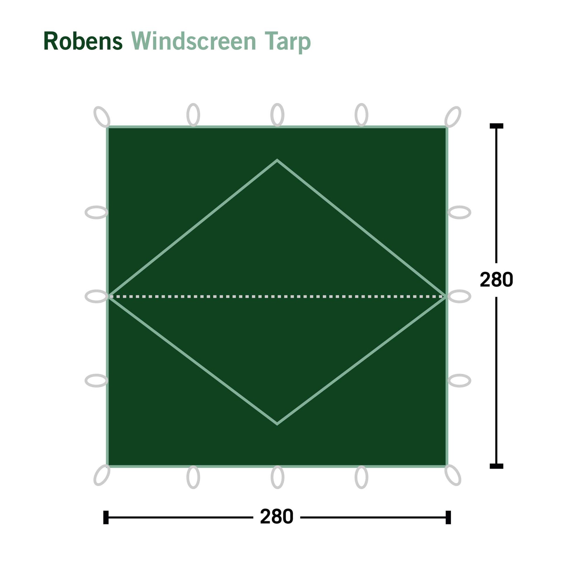 Robens WINDSCREEN TARP - Tarp