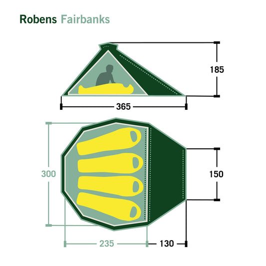 Robens FAIRBANKS - Tipi