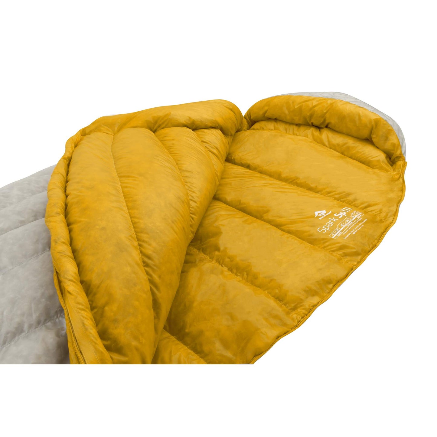 Sea To Summit SPARK SPIII - REGULAR LIGHT GREY / YELLOW - Daunenschlafsack