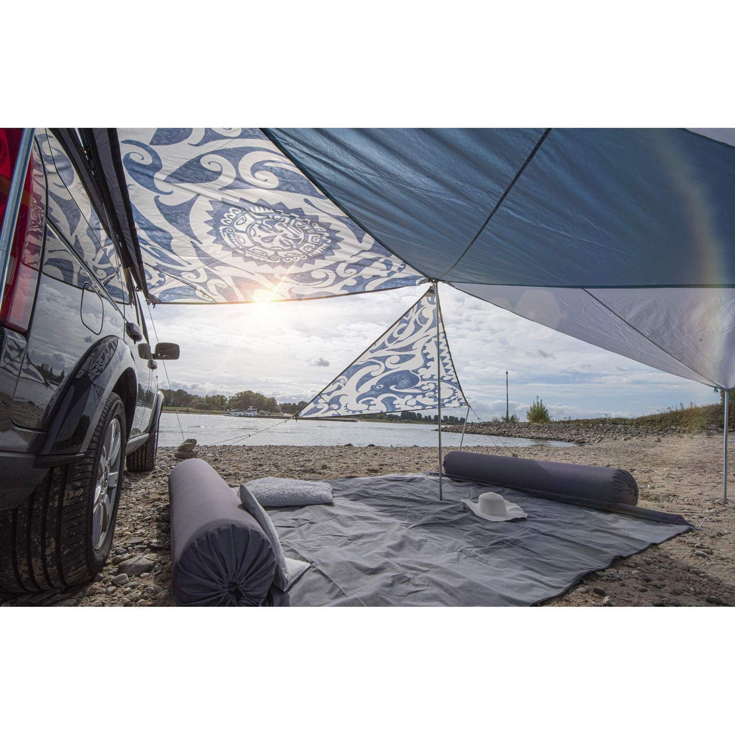  VERBINDBARES SONNENSEGEL ZIP-CANVAS - Tarp