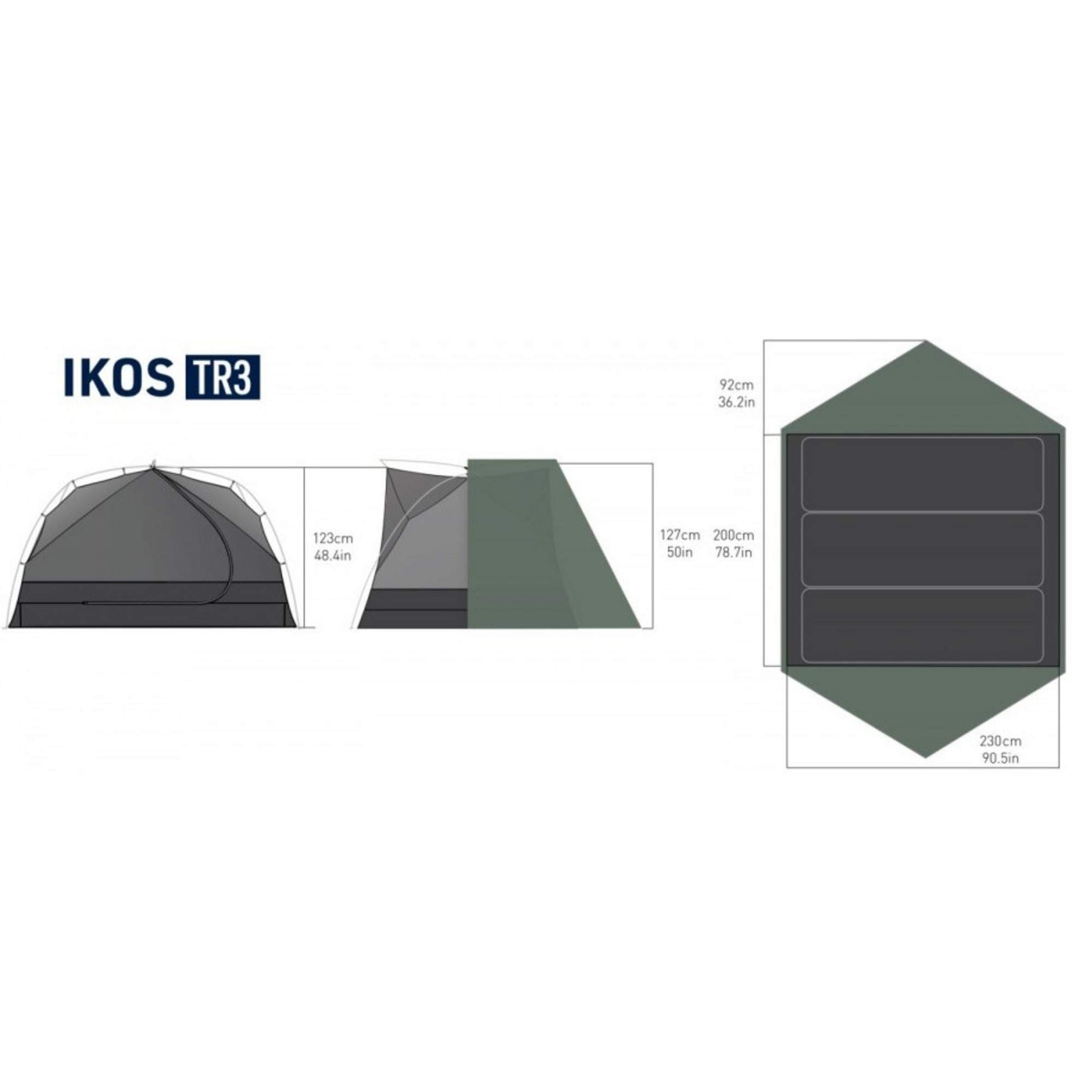 Sea To Summit IKOS TR TENT 2 PERSON - Kuppelzelt