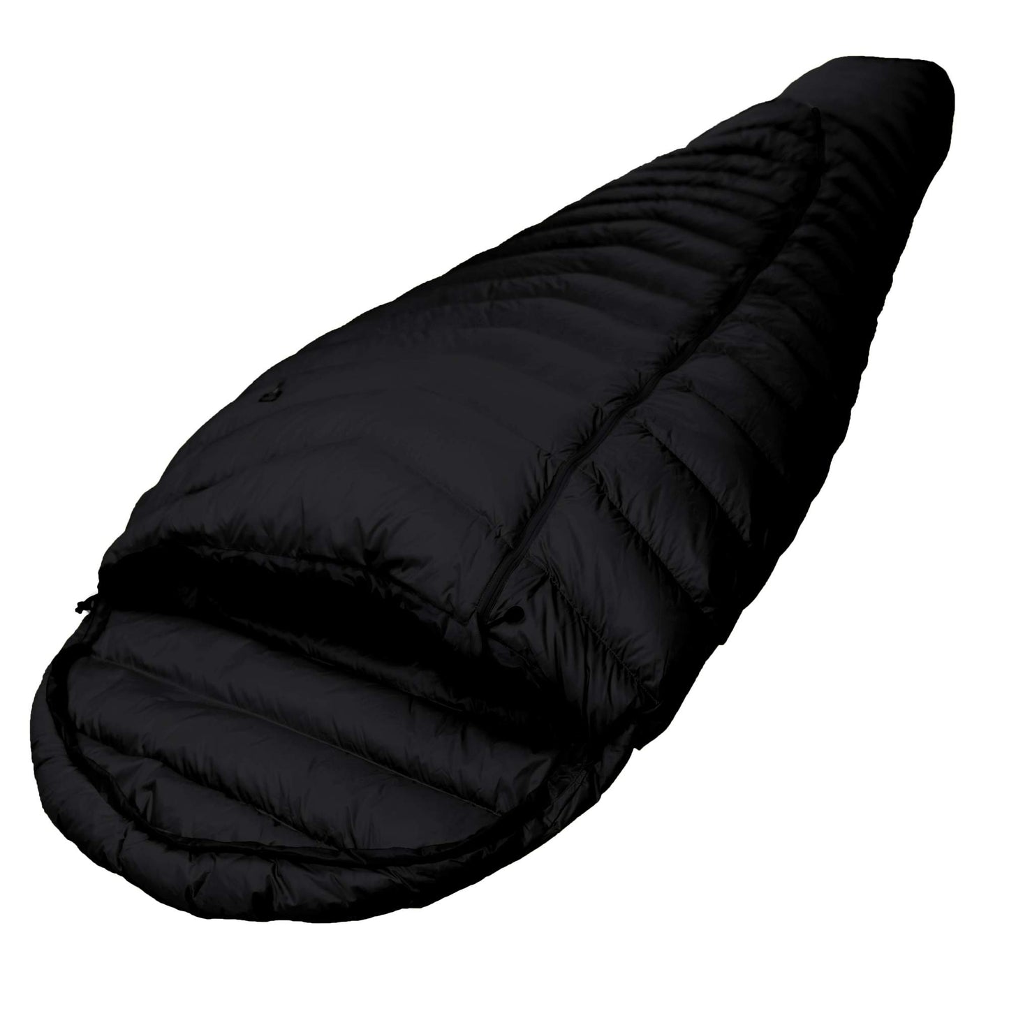 Grüezi Bag BIOPOD DOWNWOOL EXTREME LIGHT 185 BLACK EDITION - Sommerschlafsack