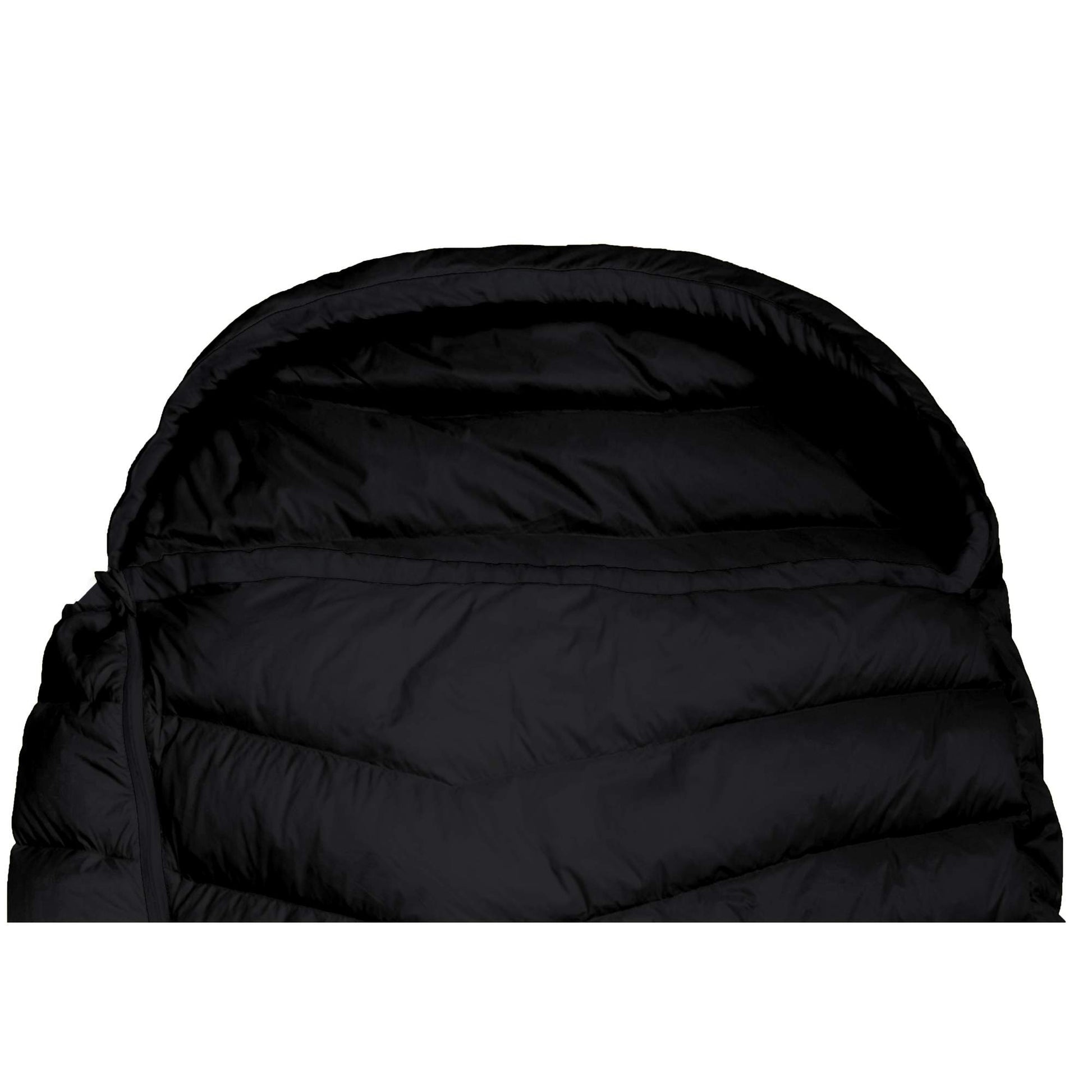 Grüezi Bag BIOPOD DOWNWOOL EXTREME LIGHT 185 BLACK EDITION - Sommerschlafsack