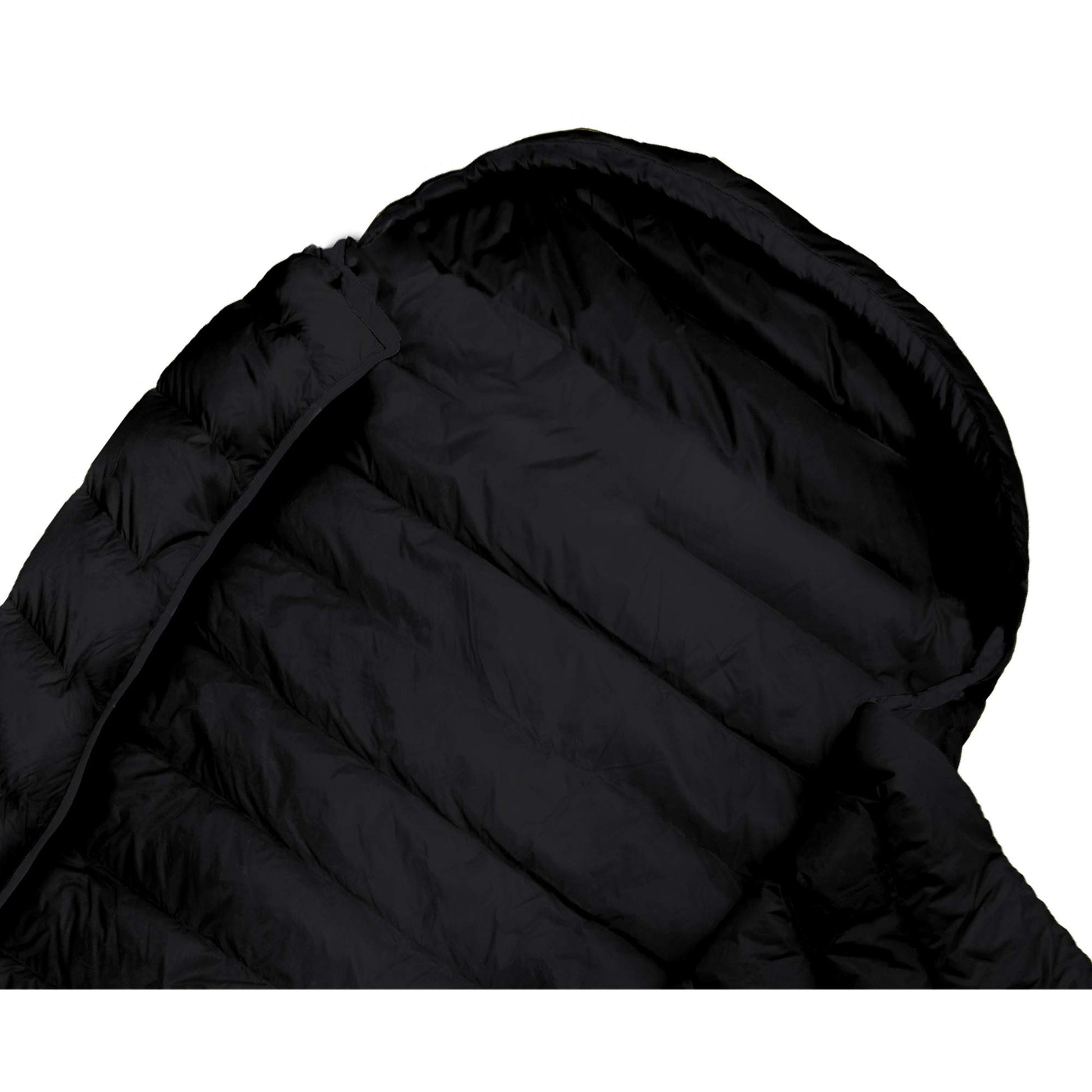 Grüezi Bag BIOPOD DOWNWOOL EXTREME LIGHT 185 BLACK EDITION - Sommerschlafsack