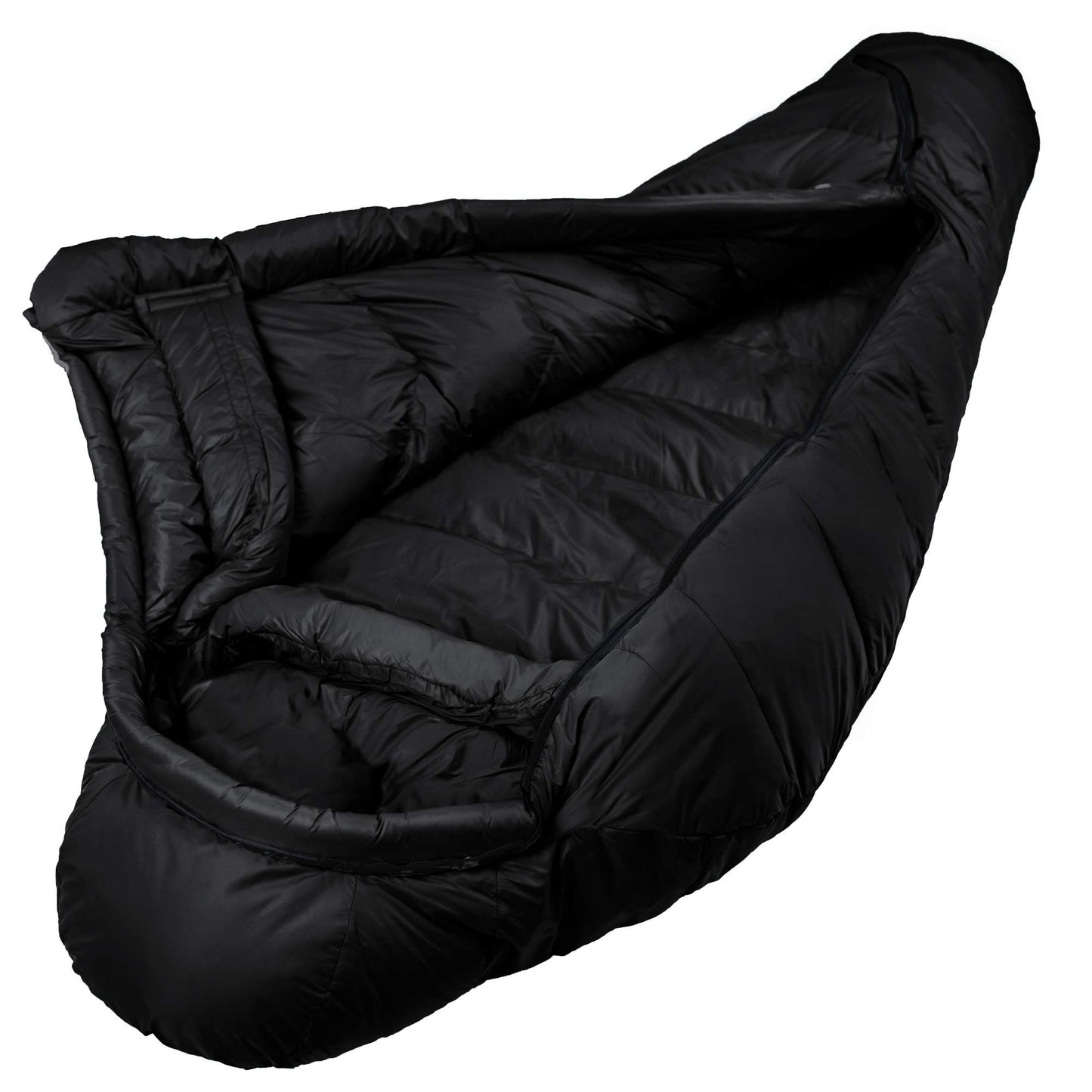 Grüezi Bag BIOPOD DOWNWOOL SUBZERO 185 BLACK EDITION