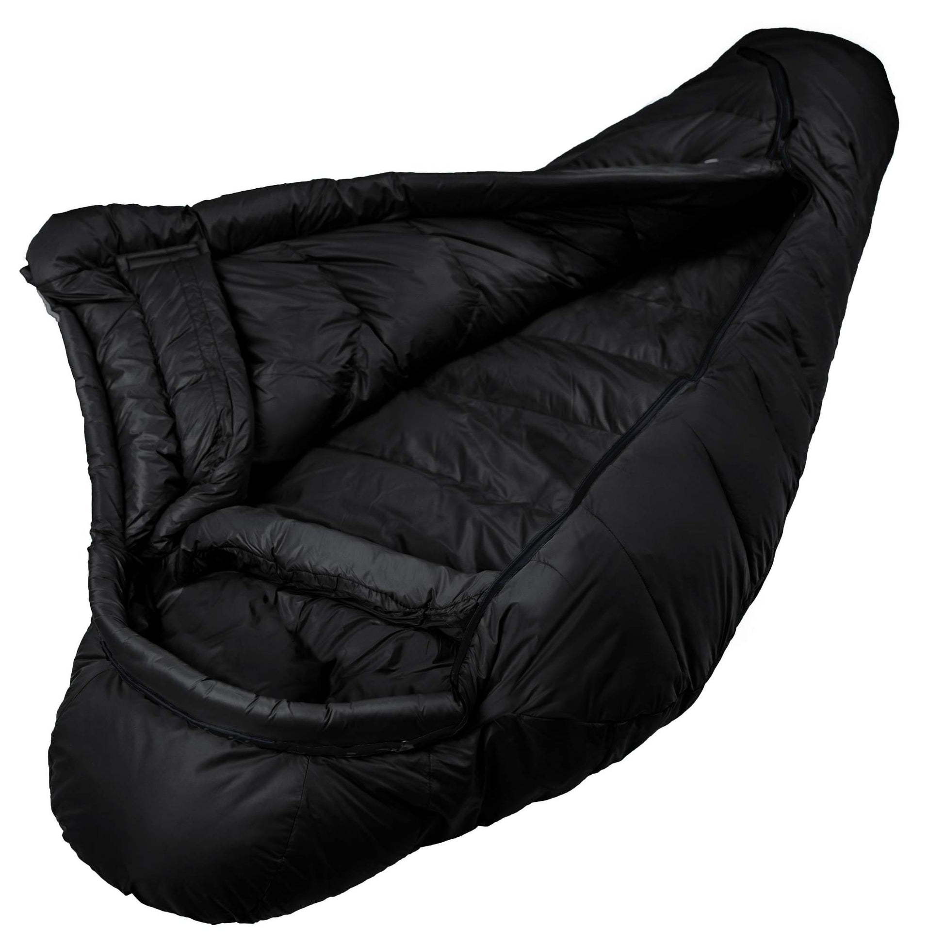 Grüezi Bag BIOPOD DOWNWOOL SUBZERO 185 BLACK EDITION