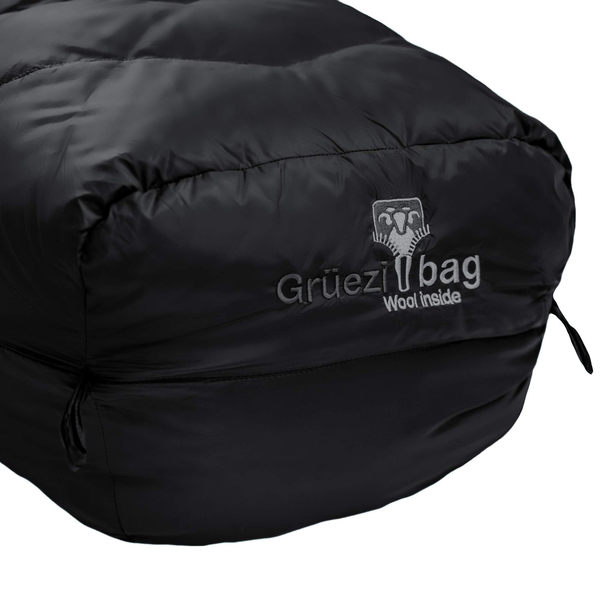 Grüezi Bag BIOPOD DOWNWOOL SUBZERO 185 BLACK EDITION
