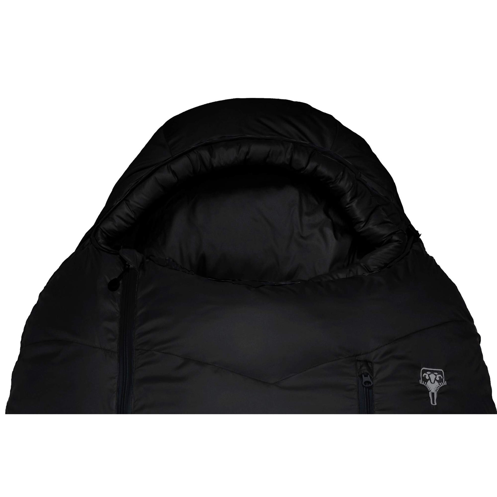 Grüezi Bag BIOPOD DOWNWOOL SUBZERO 185 BLACK EDITION