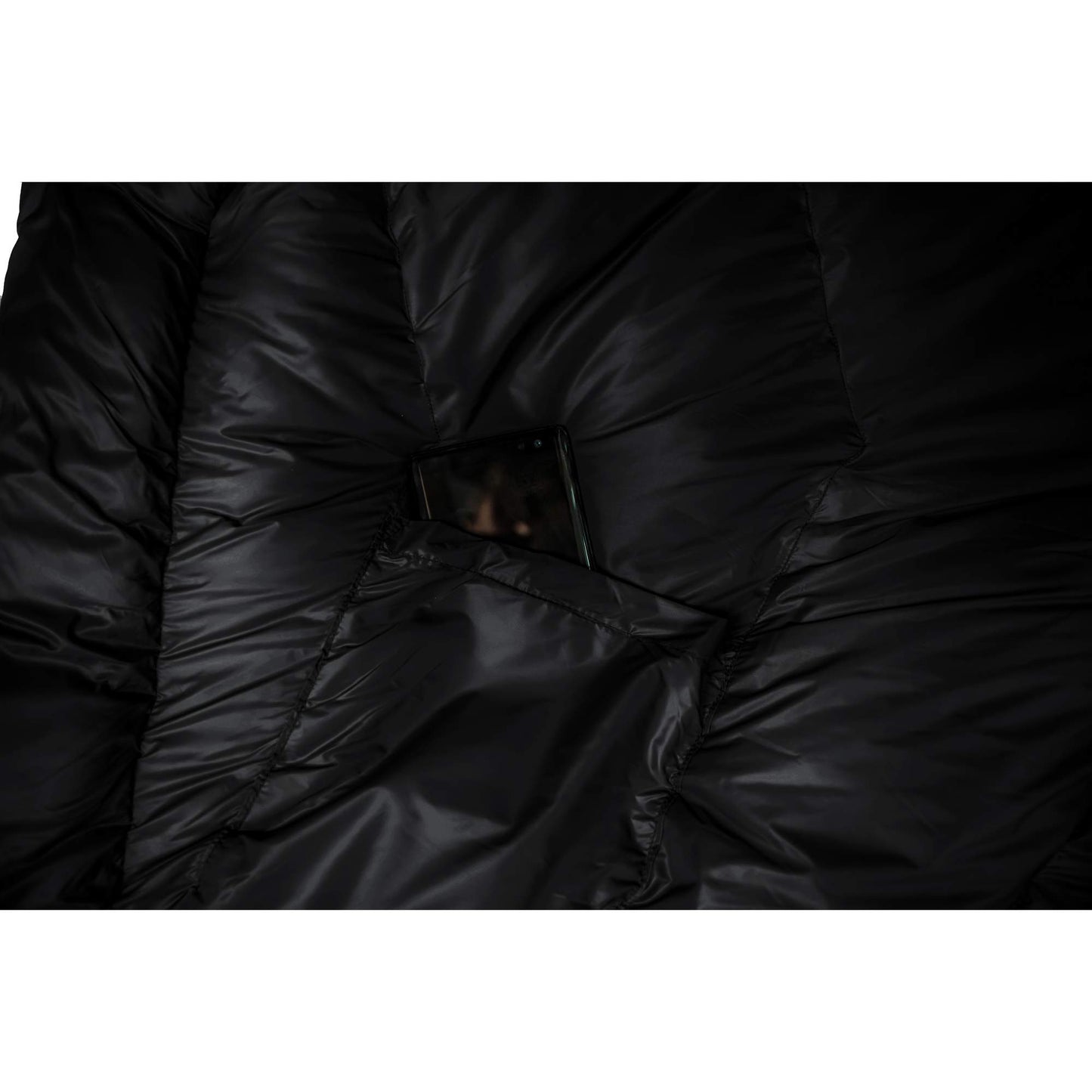 Grüezi Bag BIOPOD DOWNWOOL SUBZERO 185 BLACK EDITION