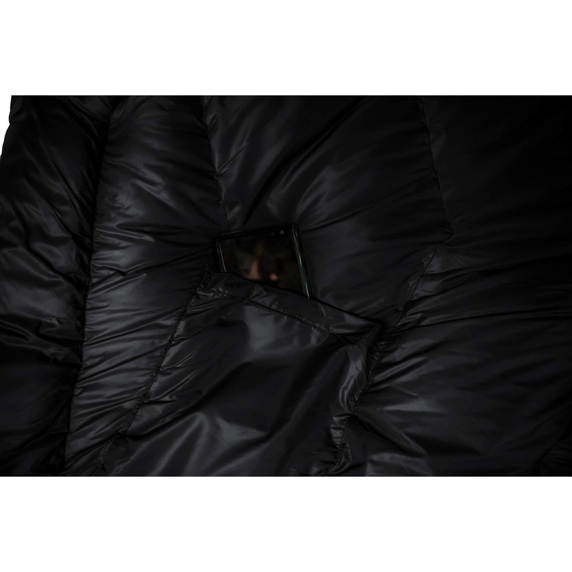 Grüezi Bag BIOPOD DOWNWOOL SUBZERO 185 BLACK EDITION