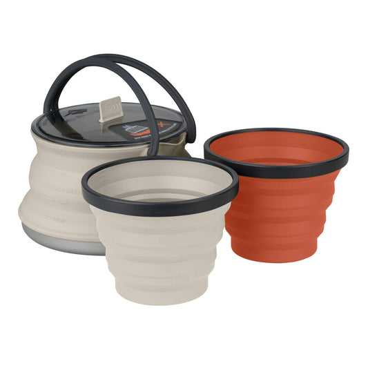 Sea To Summit X-SET: 11 3PC (X-POT KETTLE 1.3L, 2 X-MUGS) - Geschirrset