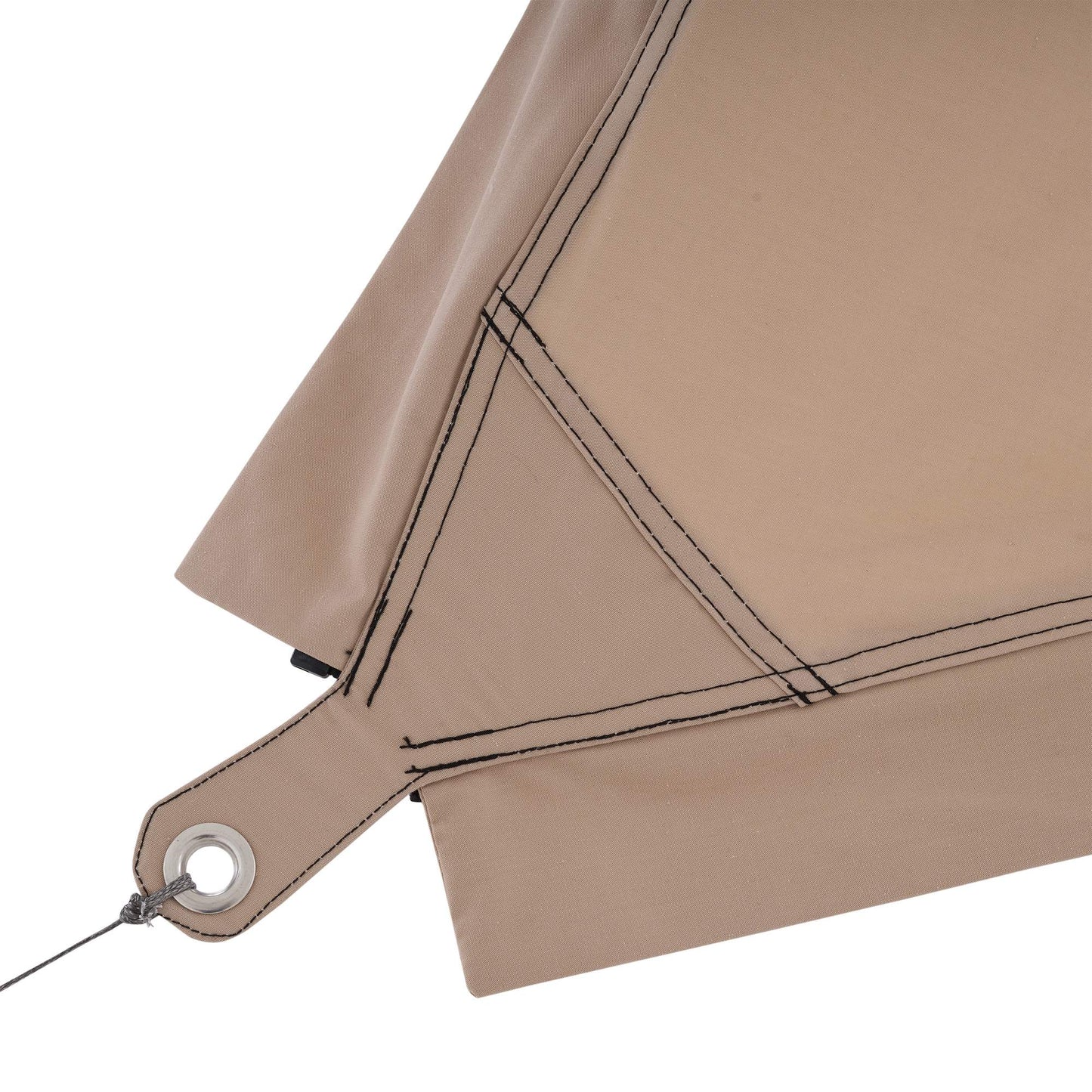  VERBINDBARES SONNENSEGEL TC-ZIP-PROTECT CANVAS SINGLE - Tarp