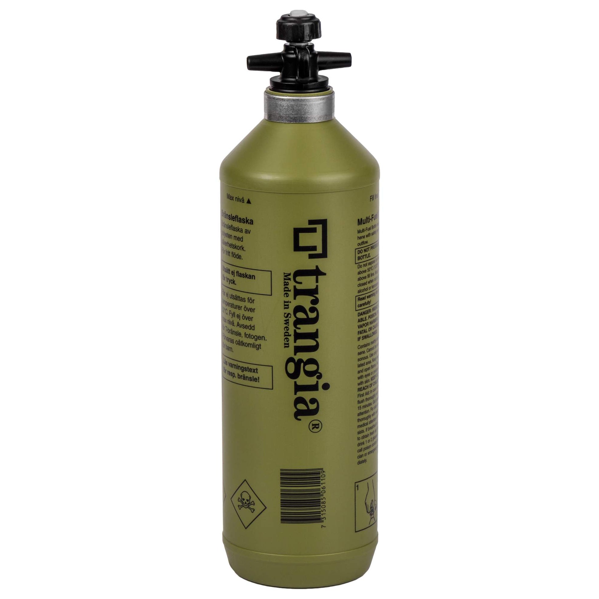  TRANGIA SICHERHEITSFLASCHE OLIVE 1,0 L - Brennstoffflasche