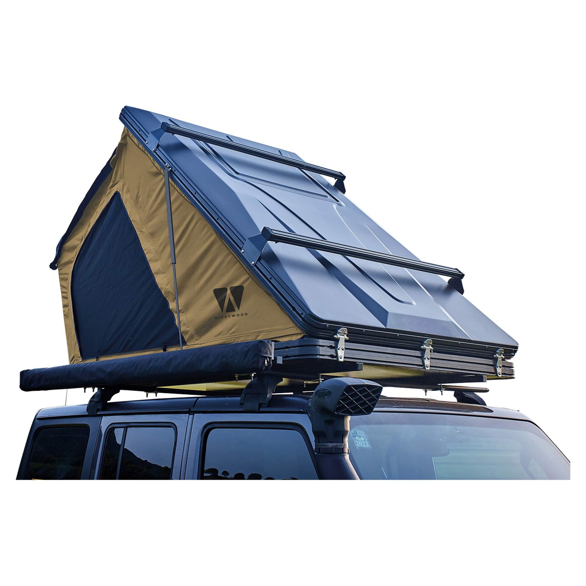  ALUMINUM HARD SHELL ROOF TENT CUMARU 135 - Dachzelt