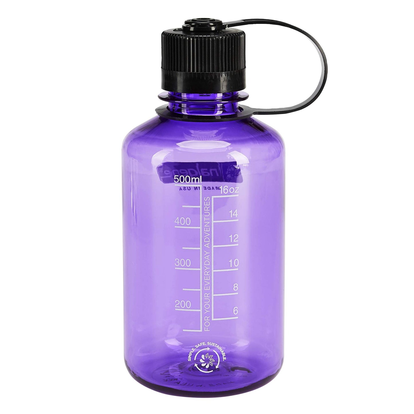Nalgene NARROW MOUTH SUSTAIN 0,5 L AUBERGINE - Trinkflasche