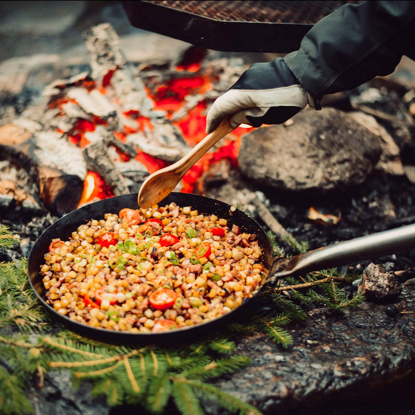  CAMPING FRYING PAN - Bratpfanne