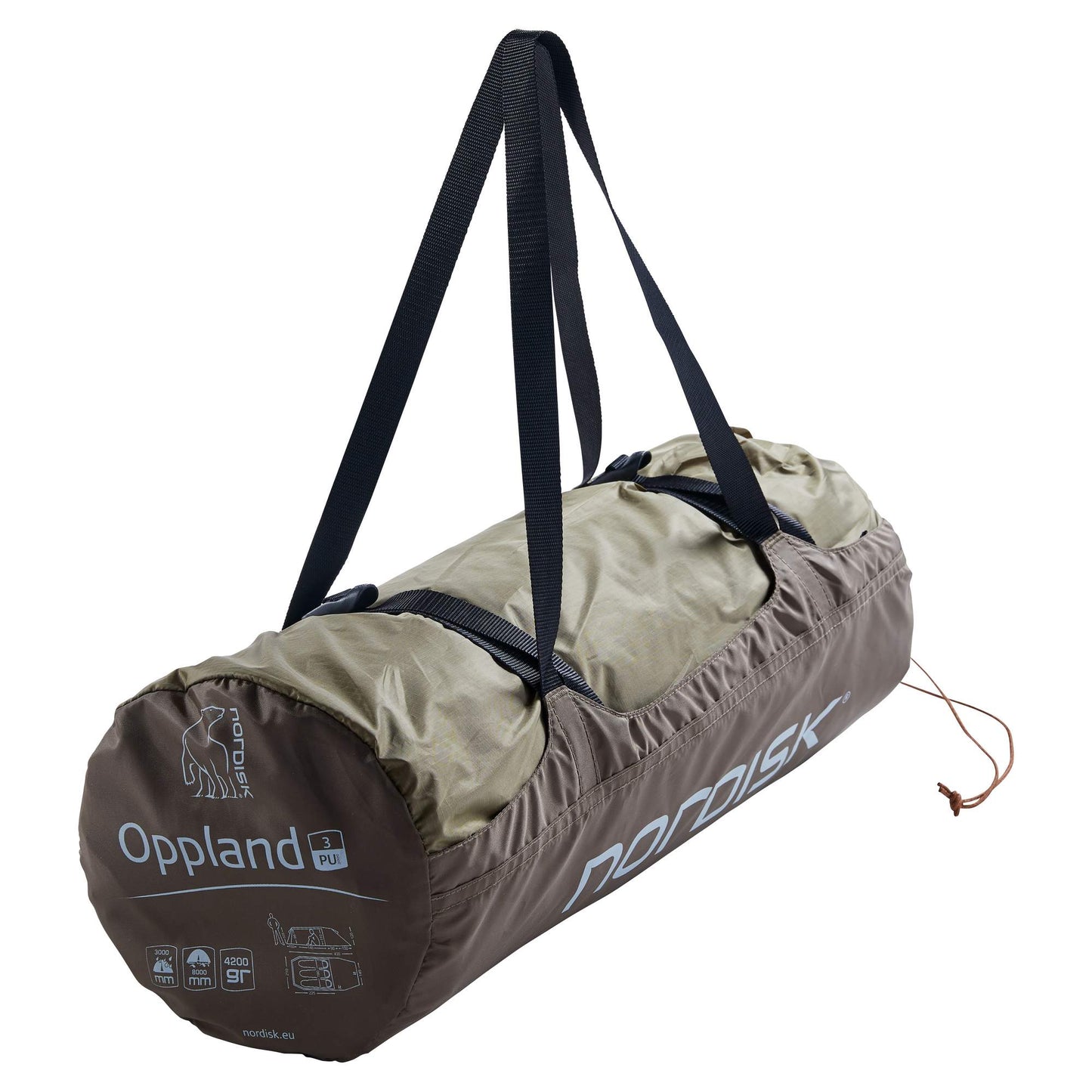 Nordisk OPPLAND 3 PU TENT MODELL 2022 - Tunnelzelt