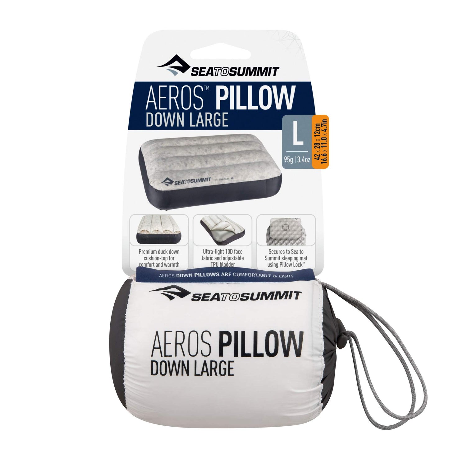 Sea To Summit AEROS DOWN PILLOW LARGE - Kissen