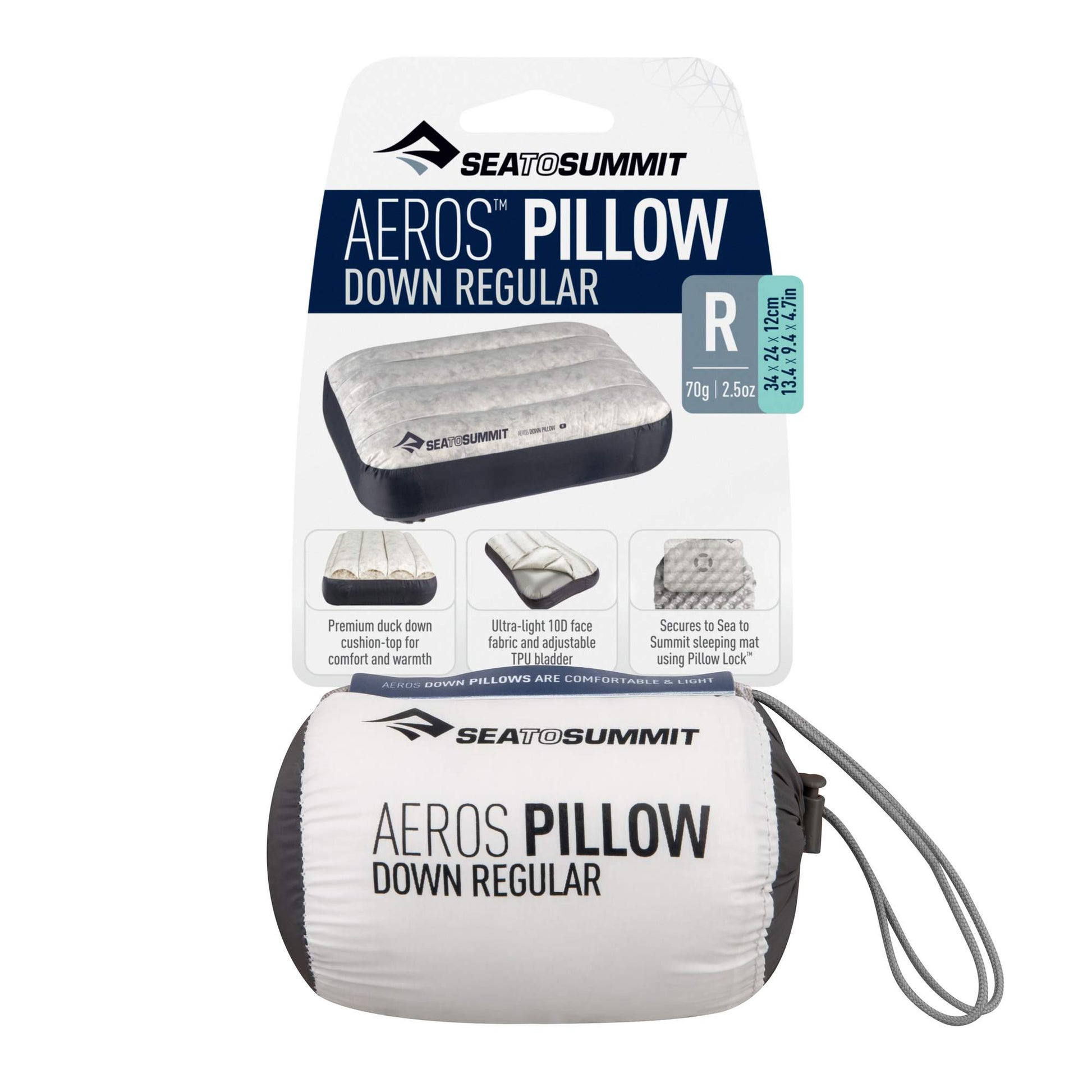 Sea To Summit AEROS DOWN PILLOW REGULAR - Kissen