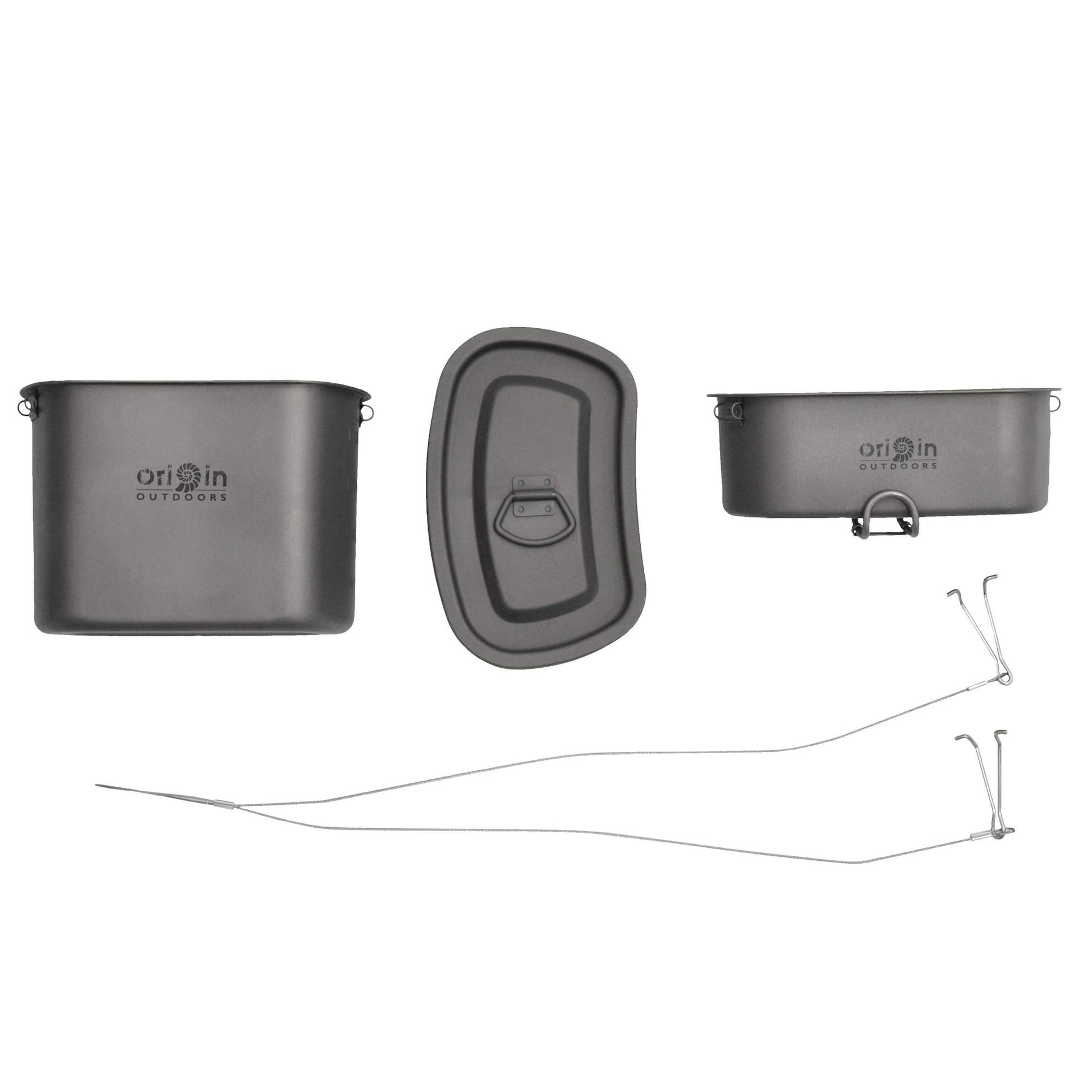 Origin Outdoors TITAN CAMPING-TOPFSET - Kochtopf